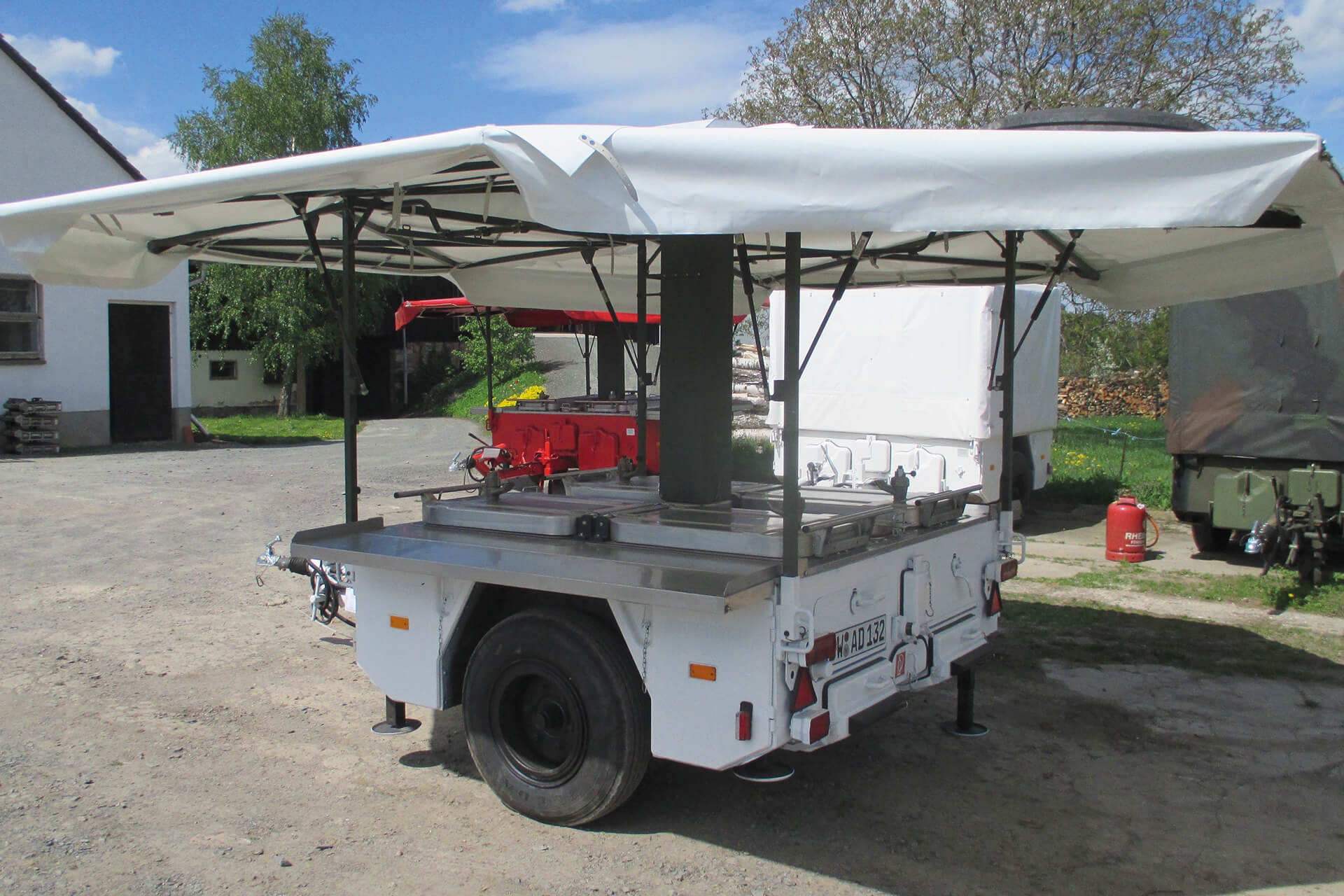 Gulaschkanone / Feldküche